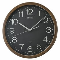 Seiko QXA807ARH Wall Clock, Brown