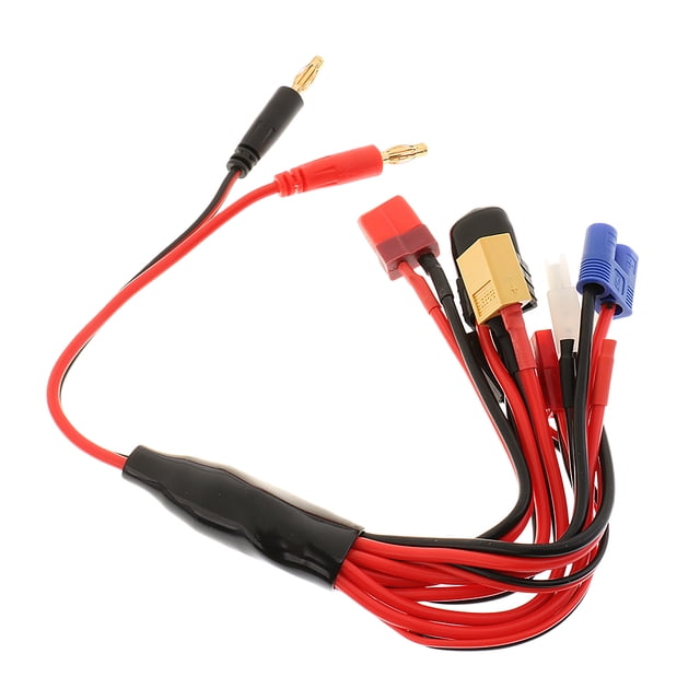 Conector Banana de 4,0 Mm A Futaba XT60 EC3 JST Sunnimix Adaptadores multifunción 8 en 1