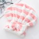 thumbnail image 3 of Microfibra Toalla de Pelo Terciopelo Arco Secador de Pelo Gorra, Cabeza de Secado Absorbente de Fibra Ultrafina Envuelta en Toalla de Secado de Toalla, Princesa Rayada Gorra de Ducha Envoltura de Toal, 3 of 6