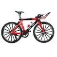 thumbnail image 2 of Mini  Model, Alloy Unfading Mini Bike Toy  For Decoration For Desk For Workplace Red, 2 of 8