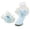 Light Blue, variant on HGIEYS Girls Ruffle Socks Sequins Lace Socks | Girls Fancy Princess Dress Socks Frilly Socks with Shiny Sequins Flowers 6-12 Months