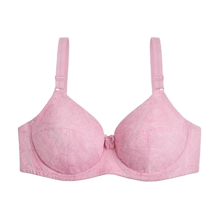 XJDJHC Everyday Bras For Women Plus Size Smooth Bra Comfortable Ladies Bra Adjustment Underwear Comfortable Everyday Bra Comfortable Sleep Underwear