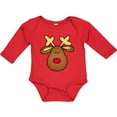 thumbnail image 3 of Inktastic Rudolph the Red Nose Reindeer Boys or Girls Long Sleeve Baby Bodysuit, 3 of 5