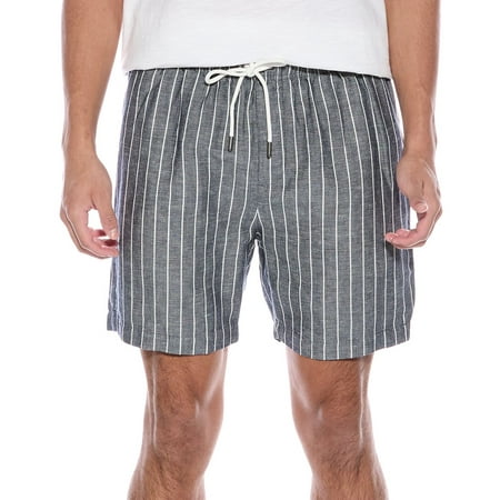 Onia mens Air Linen-Blend Pull-On Short, l, Blue