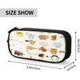 thumbnail image 4 of Full Moon Seen Pencil Case, Large Capacity Large Pen Holder Pouch, 4 of 4