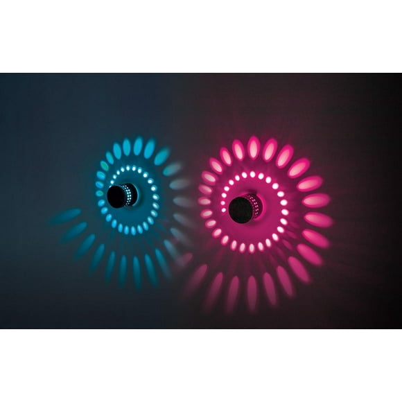 Merkury MultiGlo 360 LED Multicolor Wall or Ceiling Mood Lights