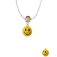 thumbnail image 2 of Delight Jewelry Resin Large 3-D Happy Face Mia Monkey Charm Necklace, 2 of 4