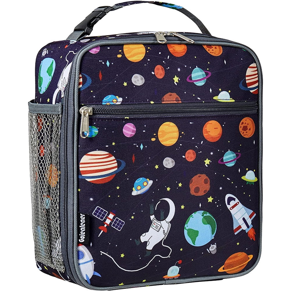 Lunch Bag Kids Lunch Box，Portable Reusable Lunch Cooler Bag