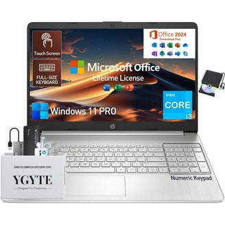 HP 17 inch Laptop, Microsoft Office 2024 Lifetime License