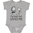 thumbnail image 3 of Inktastic Aunt and Niece - My Great Aunt Loves Me Boys or Girls Baby Bodysuit, 3 of 5