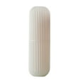 thumbnail image 1 of Toothbrush Holder Stripe Travel Toothpaste Storage Box Plastic Bathroom Wash Cup Traveling Outdoor Hiking Toothbrush Case, 1 of 9