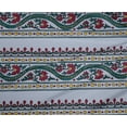 thumbnail image 4 of oneOone Polyester Lycra Fabric Leaves & Floral Block Print Sewing Fabric BTY 56 Inch Wide, 4 of 4