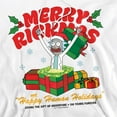 thumbnail image 2 of Rick And Morty Christmas Merry Rickmas Presents Unisex Adult Pull-Over Hoodie, 2 of 5