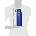 thumbnail image 2 of Thermoflask 50064 - Botella aislada con tapa para chug y pajitas, Azul Oscuro (Cobalt), 40 Oz (1182.94 ml), 2 of 9