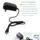 thumbnail image 2 of Adaptador de CA Negro para Tira de Luz LED, Cámara CCTV, Bomba de CC 24V 1A 24W Enchufe 5,5mm x 2,5m, 2 of 7