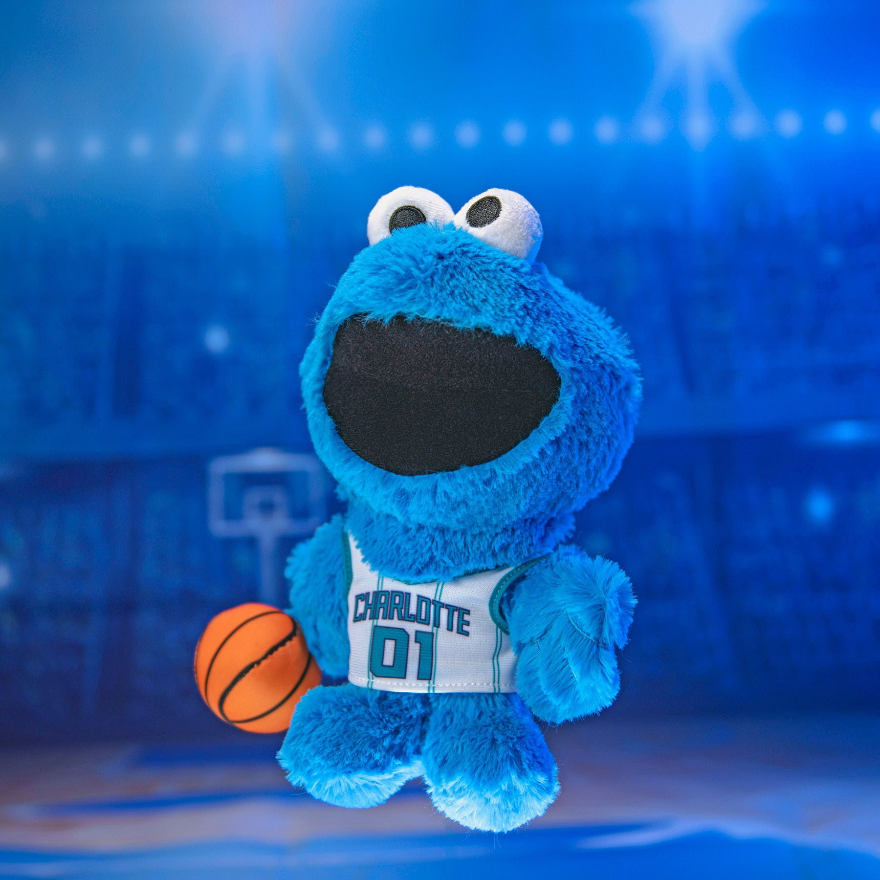 Bleacher Creatures Charlotte Hornets Sesame Street Cookie Monster