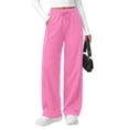thumbnail image 3 of Fantaslook Womens Wide Leg Sweatpants High Waisted Baggy Pants Fashion Drawstring Athletic Sweatpants with Pockets, 3 of 10