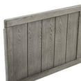 thumbnail image 4 of Pemberly Row Twin Modern Rubberwood and MDF Headboard in Gray, 4 of 9