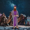 thumbnail image 3 of Disfraz Orion Disfraces 3 Wise Men, color morado, para adulto, 3 of 5