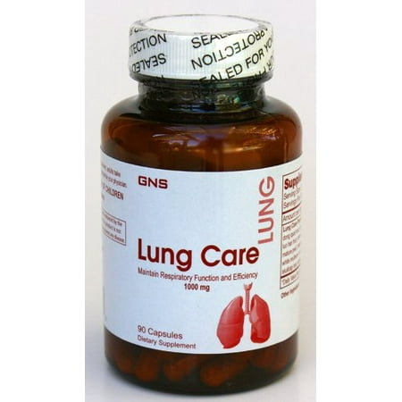 - GNS Super Strength Lung Care, All Natural, 1000mg, 90 Capsules, SPECIAL HERBAL FORMULA!