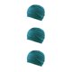 thumbnail image 1 of Advancent Fácil y ligero, manténgase cómodo con un gorro de baño para mujer, gorro de baño de tela de nailon duradero, azul pavo real Type1 NO1, 1 of 6