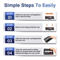 thumbnail image 2 of TN730 Toner Cartridge ZXTZX Compatibles for Brother TN-730 Compatibles for HL-L2370DW MFC-L2750DW Series Printers 6 Pack Black, 2 of 6