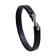 thumbnail image 2 of Pulsera de cuero para hombre y mujer, estilo retro vintage, joyería de moda, regalo Negro, 2 of 9