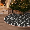 thumbnail image 5 of Sikiie Anchor Nativity Christmas Tree Skirt, Jesus Christian Winter Holiday Tree Mat Decoration(30-48IN)48", 5 of 6