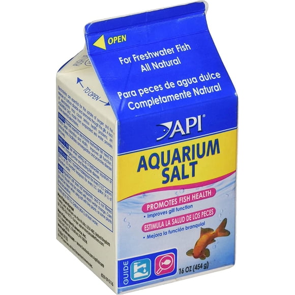 API Aquarium Salt Freshwater 16 oz Box For Aquarium treatment