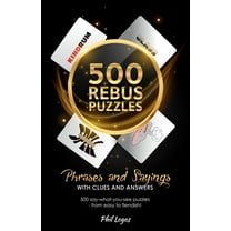 500 Rebus Puzzles, (Paperback)