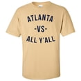 thumbnail image 4 of UGP Campus Apparel Atlanta Vs All Y'all Mens T-Shirt - Large - Vegas Gold, 4 of 6