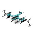thumbnail image 1 of TureClos 2.4G WiFi Drones para principiantes Retorno de un botón Helicóptero inalámbrico Aplicación de teléfono móvil Juguete de control remoto para niños Adultos Niños Regalos Azul con cámara TureClos JD731879046, 1 of 7