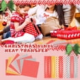 thumbnail image 2 of EGNMCR Christmas Decoration DIY Heat Transfer Paper 30x20cm Vinyl Lettering Film Thermal transfer paper, 2 of 2