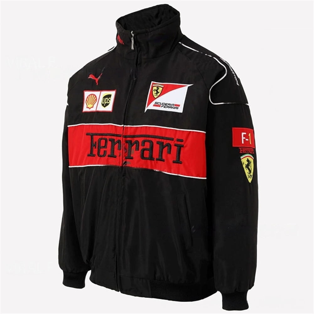 Ferrari Racing Jacket Vintage Style F1 Ferrari Jacket Unisex Hot