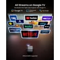 thumbnail image 3 of Restored JMGO N1S Ultra 4K Triple Laser Projector with WiFi and Bluetooth, 2800 ISO Lumens, Google TV, 360° Sensorless Picture Correction, 300", HDR10, 20W Dolby Digital Plus, 3D-Active (Refurbished), 3 of 8