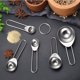 thumbnail image 5 of Cucharas medidoras de acero inoxidable Toystoory 5 unids/set utensilios de cocina varios tamaños, 5 of 6
