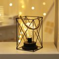thumbnail image 4 of Ganfancp Metal LED Lantern Battery Powered, Light With LED Edsion Style Bulb.Great For Weddings,Parties,Patio,Events For Indoors Set Of 2 Deals, 4 of 7