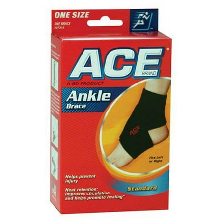 Ace Neoprene Ankle Brace, One Size (1 Brace) - Walmart.com