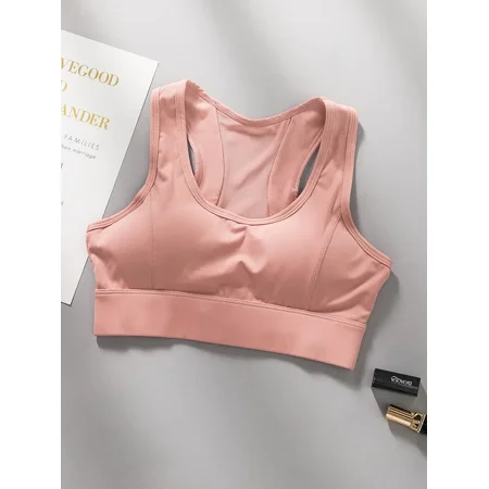 

Yishow-B 4pcs/Pack Detachable Sports Bra High Impact Breathable Quick Drying Yoga Sports Workout Camisole Women‘s Activewear