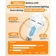thumbnail image 5 of Bombillas recargables de emergencia BORCCdit KeepLite, paquete de 8, 5 of 6