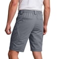 thumbnail image 6 of HKYNLAG Tactical Shorts for Men Outdoor Casual Painters Shorts Quick Dry Hiking Work Cargo Shorts with Multi Pocket (No Belt) Gray 2XL, 6 of 8