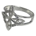 thumbnail image 1 of JOYARIS Anillo Nudo De Bruja Con Zirconias En Plata Solida 925 Talla 6.5 AN-0000304, 1 of 3
