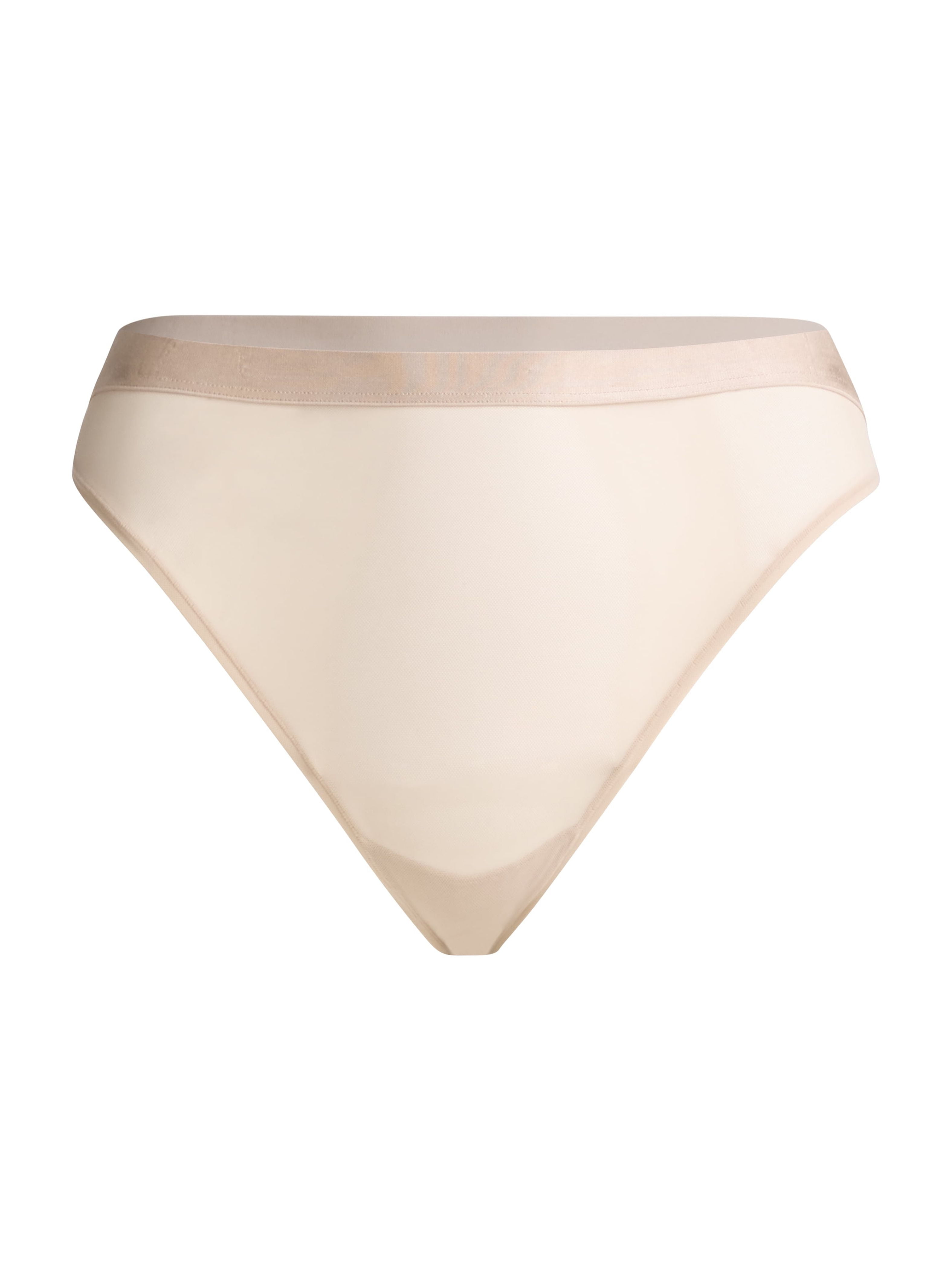 Joyspun Women's Space and Mesh Cheeky Panties, 2-Pack, Sizes XS-3XL