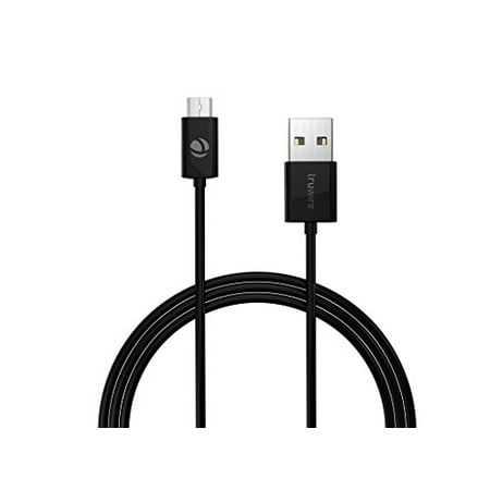 Truwire 3 Ft Long Premium Micro USB to USB Cable High Speed USB 2.0 A Male to Micro B for Samsung Galaxy Core Prime and Other Phones or Tablets That uses Micro