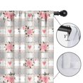 thumbnail image 4 of Blackout Kids Curtains,Pioneer Flower Floral Print Pattern Childrens Insulated Curtains Set Of 2,Bedroom Essentials,Toddler Room Decor 42"x54", 4 of 5
