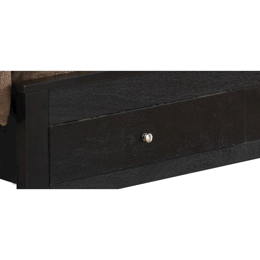 Glory Furniture Burlington Full Storage Bed in Black Color