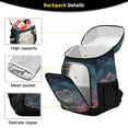 thumbnail image 3 of Backpack Cooler lunch bag 36 Can Capacity Insulated Bag for Camping, Beach, Hiking & Travel Heart-shaped Garlands Float, 3 of 7