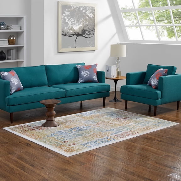 Centehua Distressed Southwestern Aztec 8x10 Area Rug-R-1119A-46
