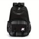 thumbnail image 1 of Mochila con estampado de cuadros Kawaii, mochila escolar para computadora portátil de múltiples capas, mochila de viaje informal para niñas adolescentes y niños, 1 of 4