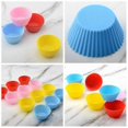 thumbnail image 4 of 12-pack Silicone Cupcakes Liners Baking Molds for Cupcake - stock, baking supply., 4 of 5